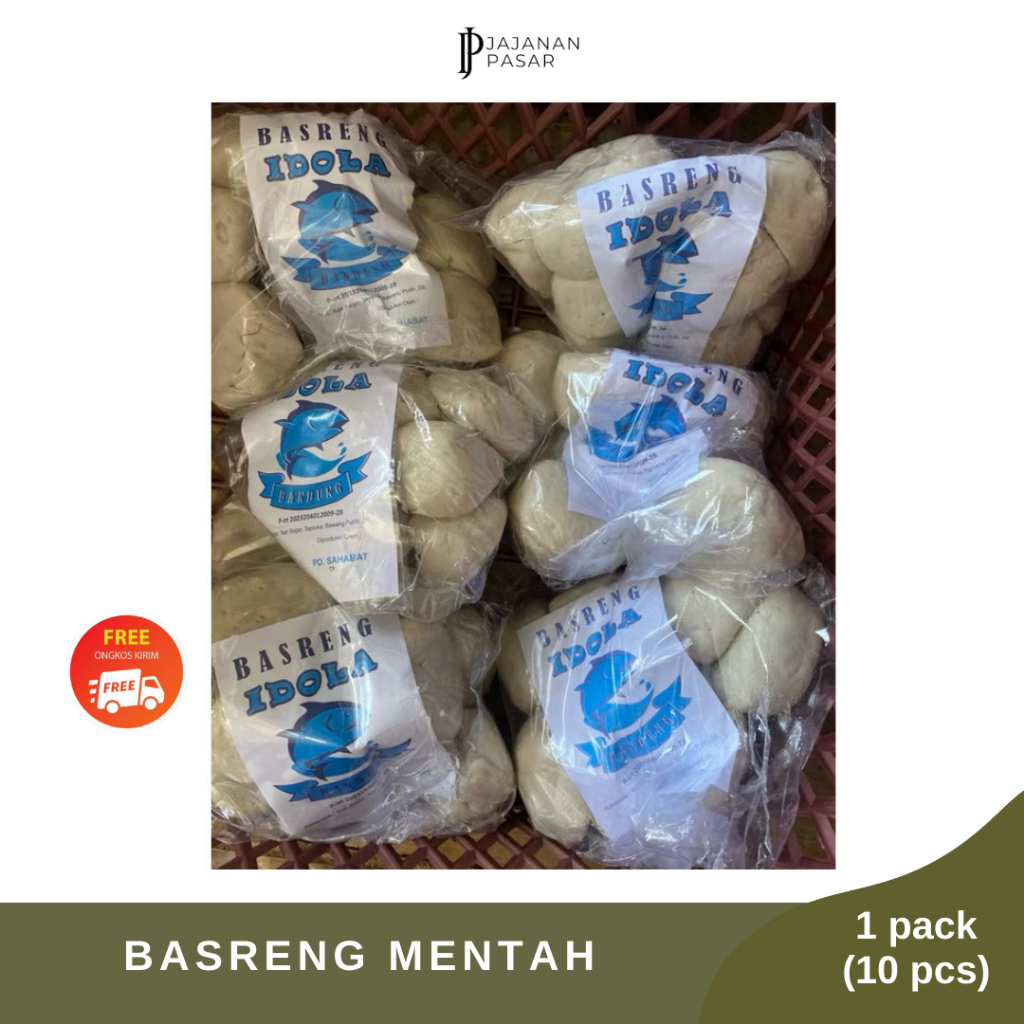 

Basreng Mentah Ikan Lezat Dan Gurih - 10pcs