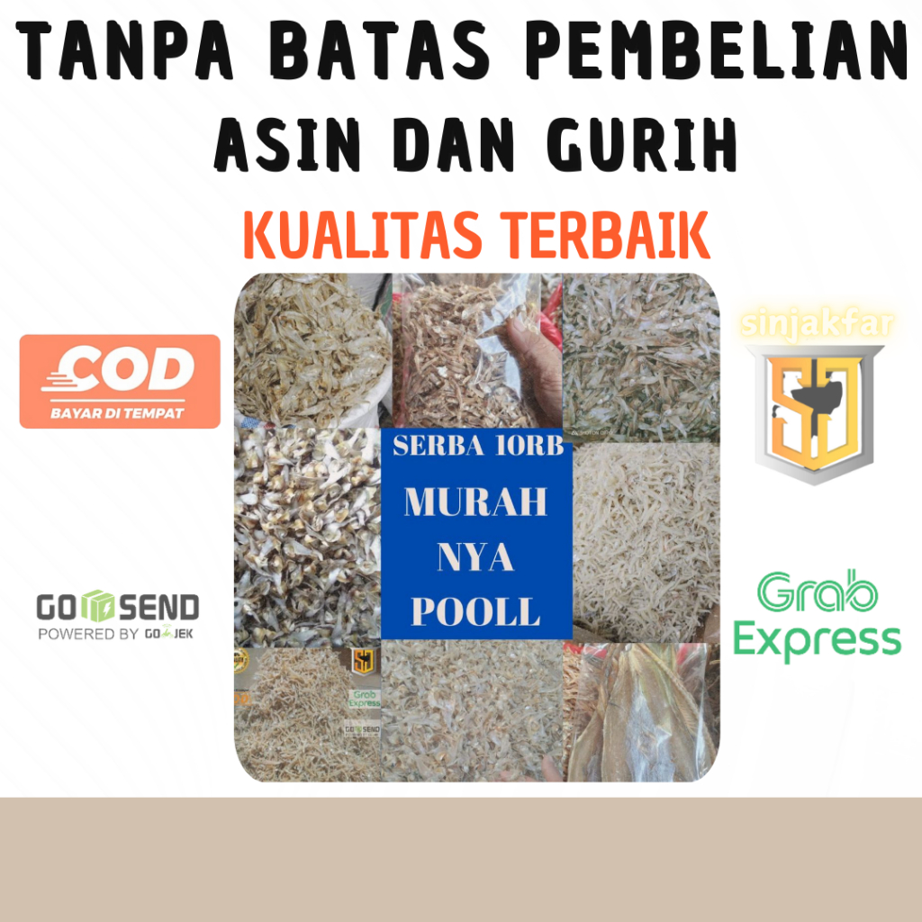 

Ikan Asin Serba 10RB Nikmati Kelezatan Tradisional Dalam Keluarga