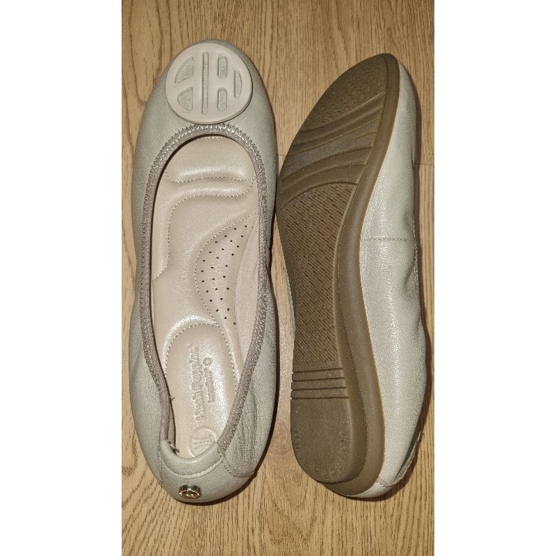 FLAT SHOES HUSH PUPPIES SEPATU SAMANTHA BEIGE 40 NEW BNIB