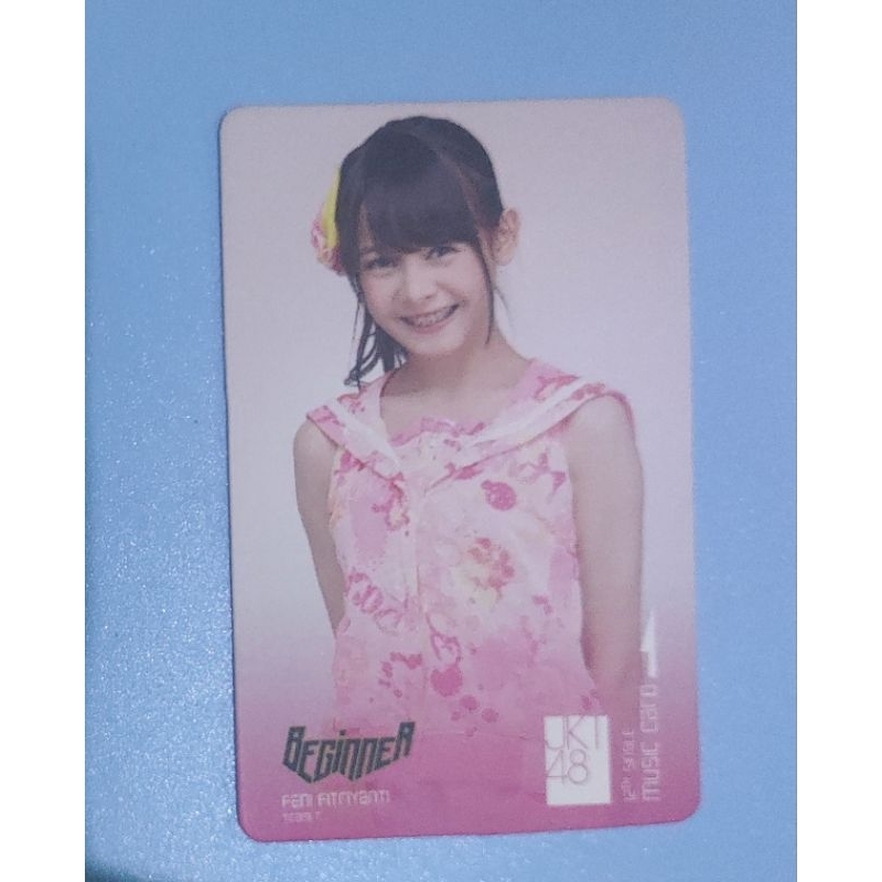 photocard feni beginner jkt48