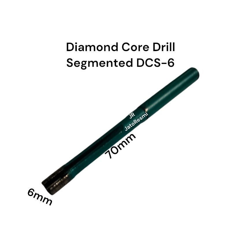 Diamond Core Drill Segmented DCS 6 Wipro Bor Granite 6mm