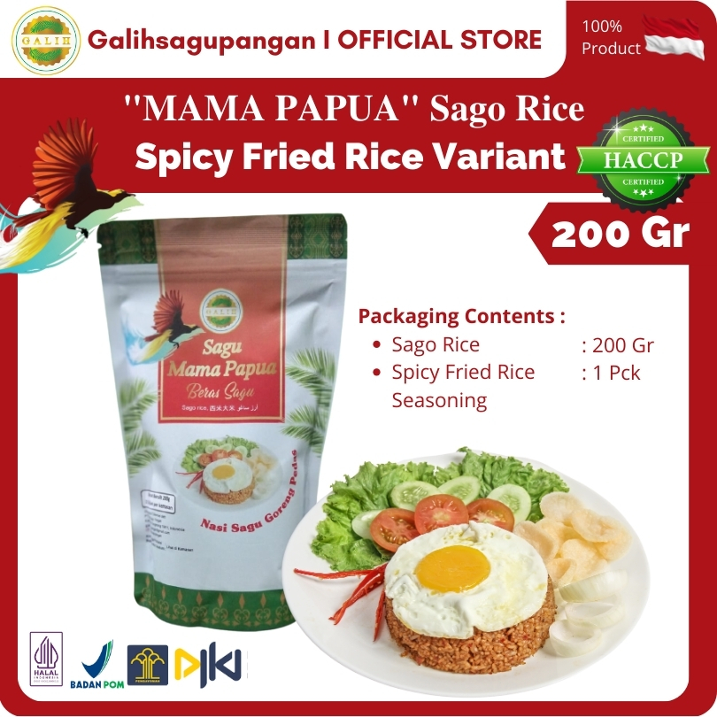 

Gift Buy 1 Get 1 Nasi Sagu Goreng Pedas