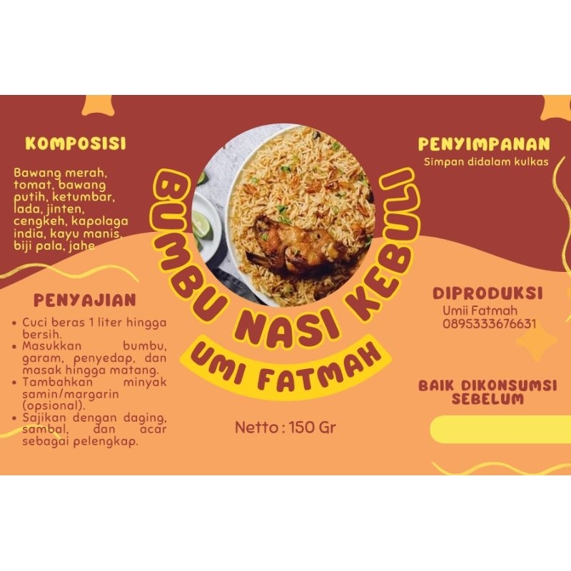 

bumbu nasi kebuli murah enak