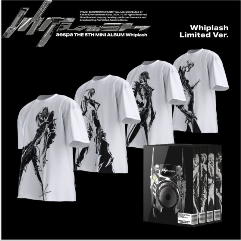 [PO] AESPA - 5th Mini Album [Whiplash] (Limited Ver.) / ALBUM AESPA WHIPLASH LIMITED
