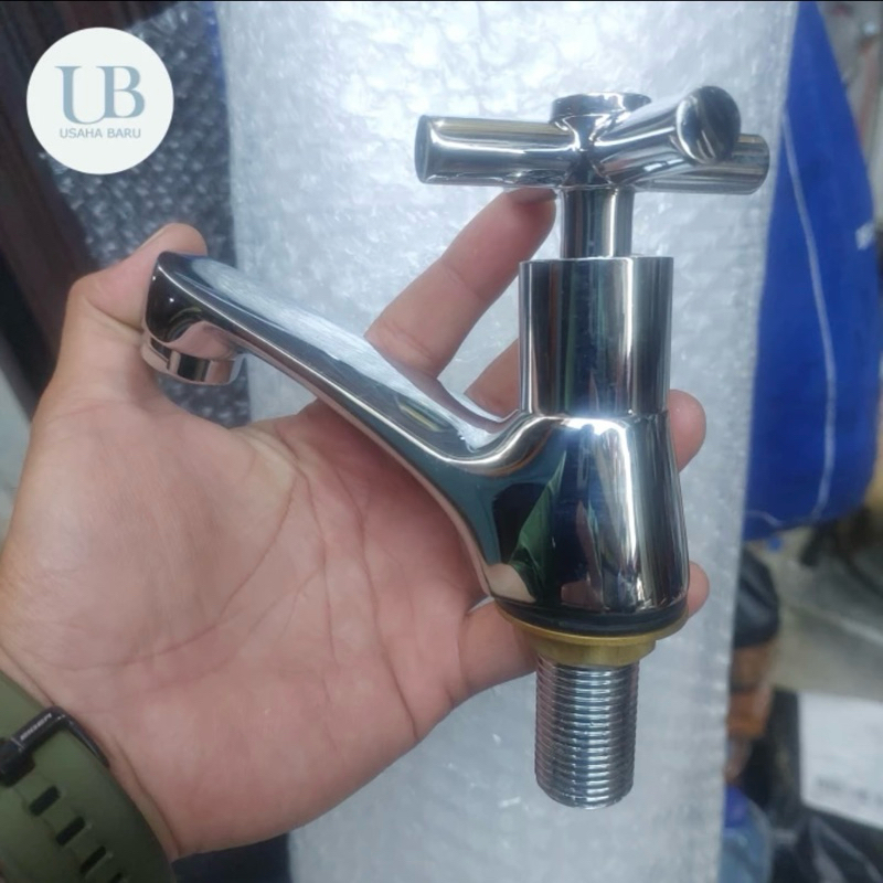 Kran Wastafel Wasser Kepala Baling (Bekas)