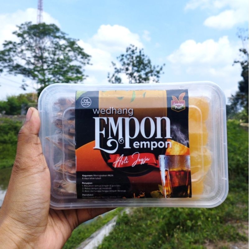 

Wedang Empon-empon temulawak siap seduh isi 10, ORGANIK rempah minuman