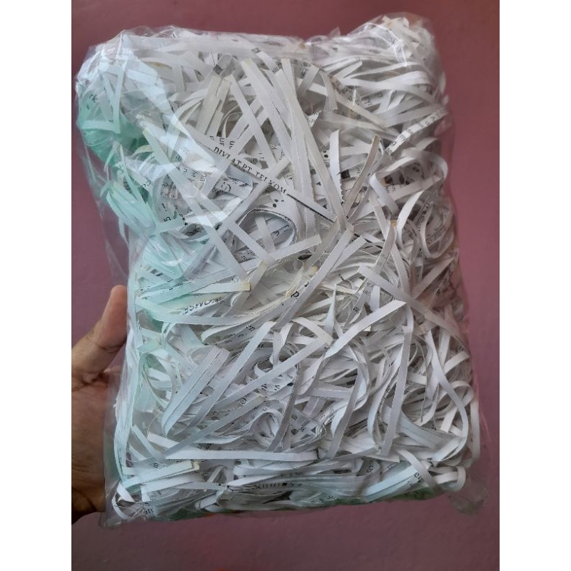 

Kertas cacah serut/shredder paper