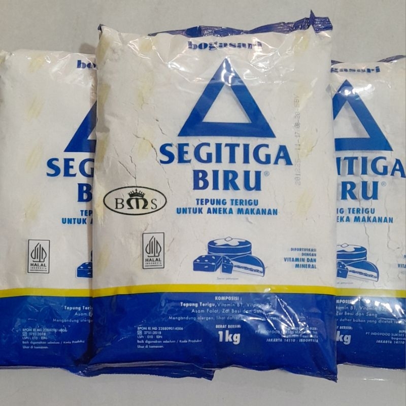 

BOGASARI Tepung Terigu SEGITIGA BIRU 1kg
