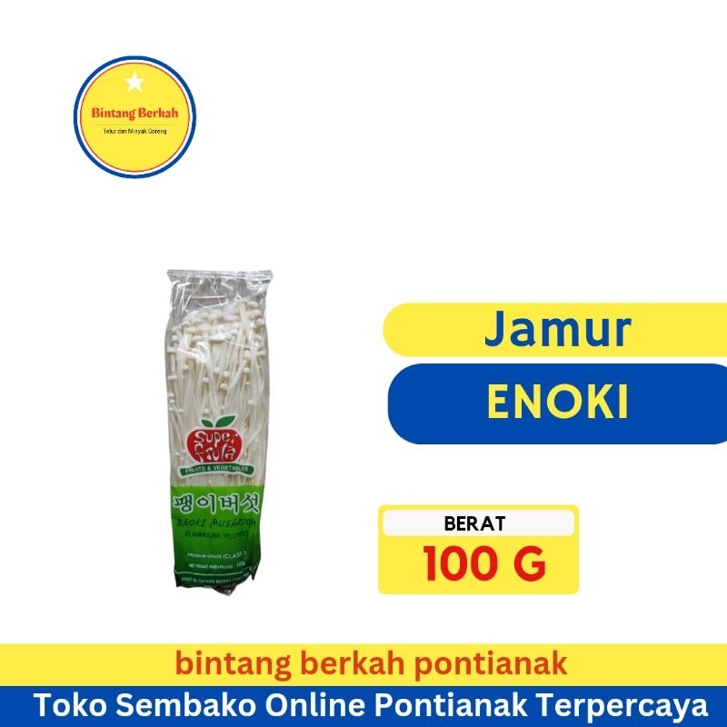 

Jamur Enoki Super Fruta 100 g