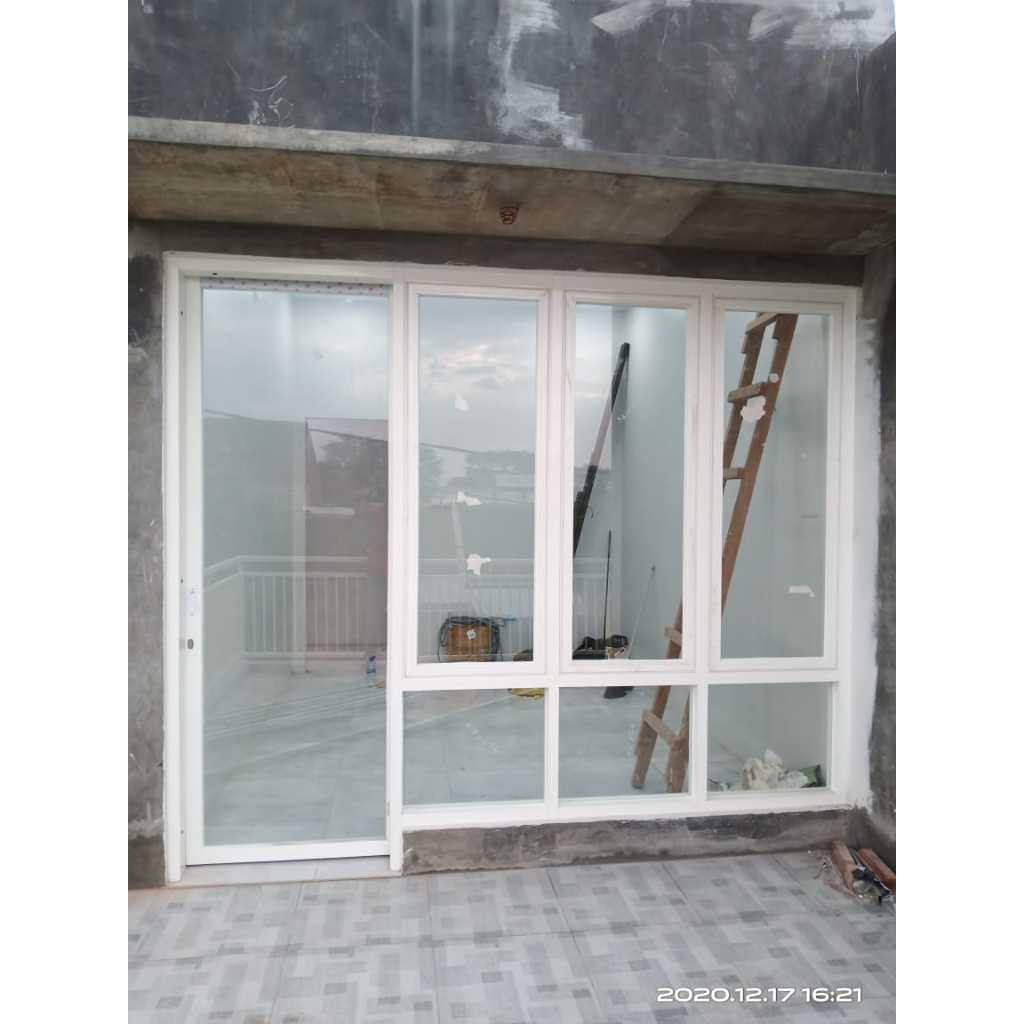 pintu kaca aluminium