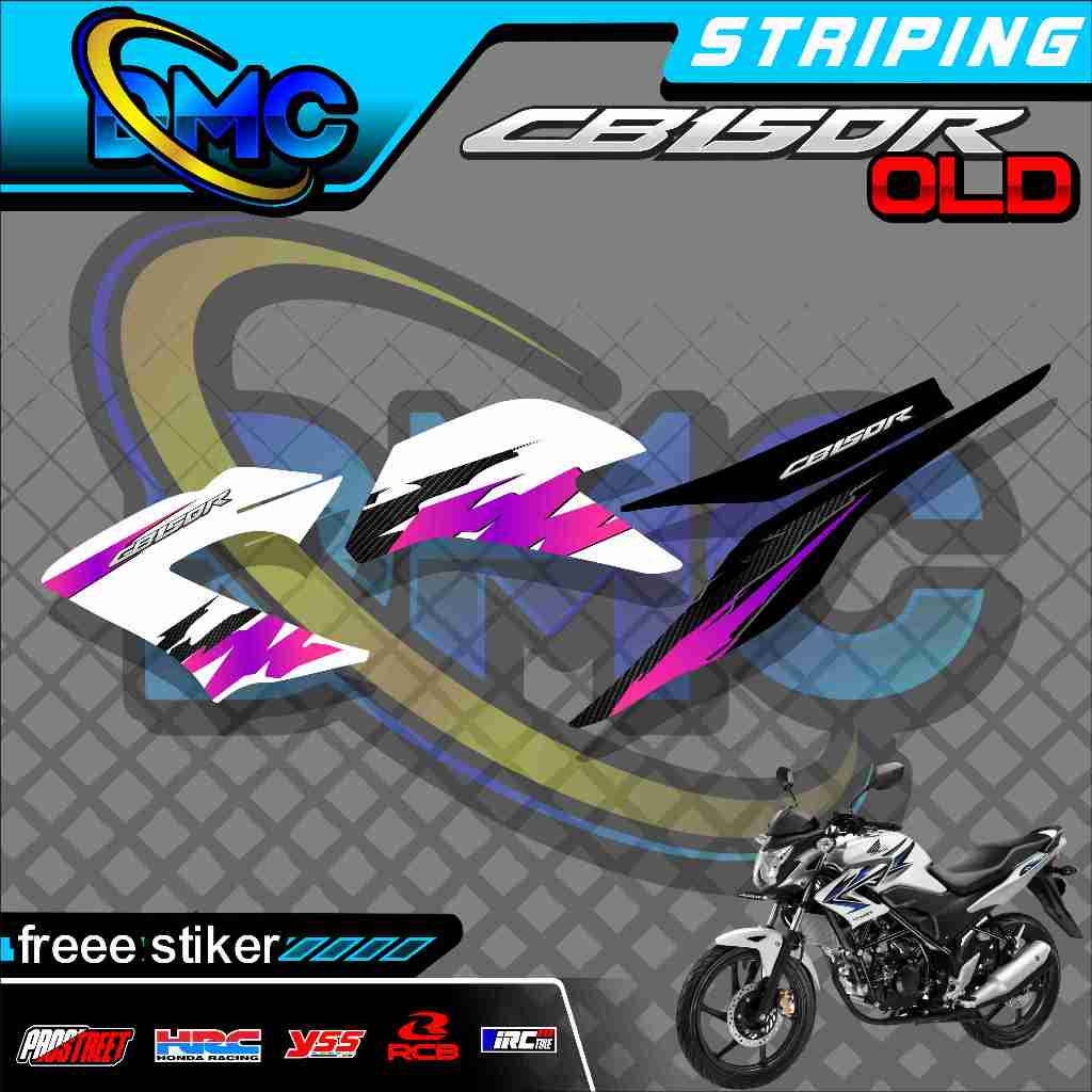 HONDA Stripping CB 150R OLD Full Body Sticker  Variasi ABSTRAK