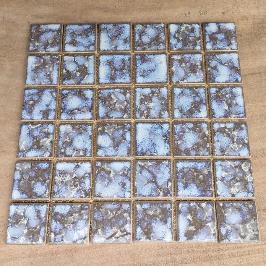 Mosaic Dinding Dapur Backsplash Merk Kuda Laut Mass Type SQ 921