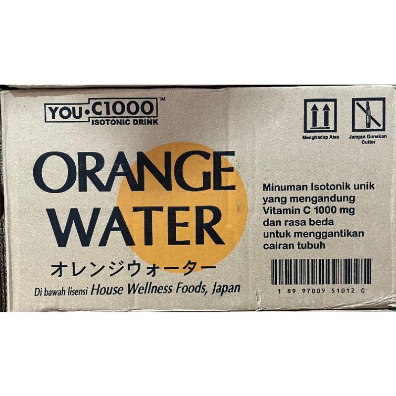 

You C 1000 WATER Orange April 2025 1 Dus 24 botol x 500 ml