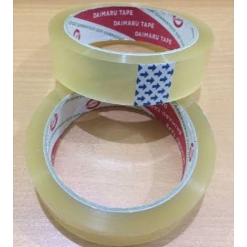 isolasi/selotip DAIMARU bening  1inchi 24x72yard