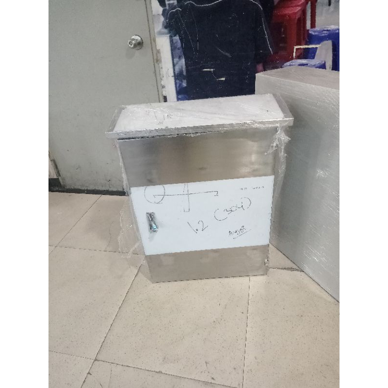 Box Stainles outdoor 80xx120x30 /box panel Stainles topi 80x120x30