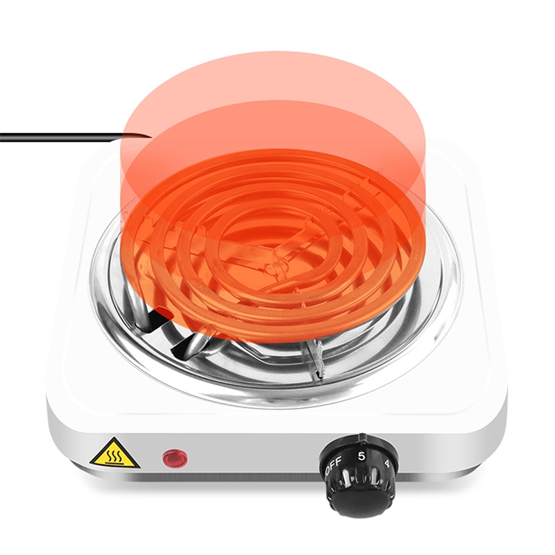 Kompor Listrik Portable Low Watt Kompor 1 Tungku Kompor Listrik Mini