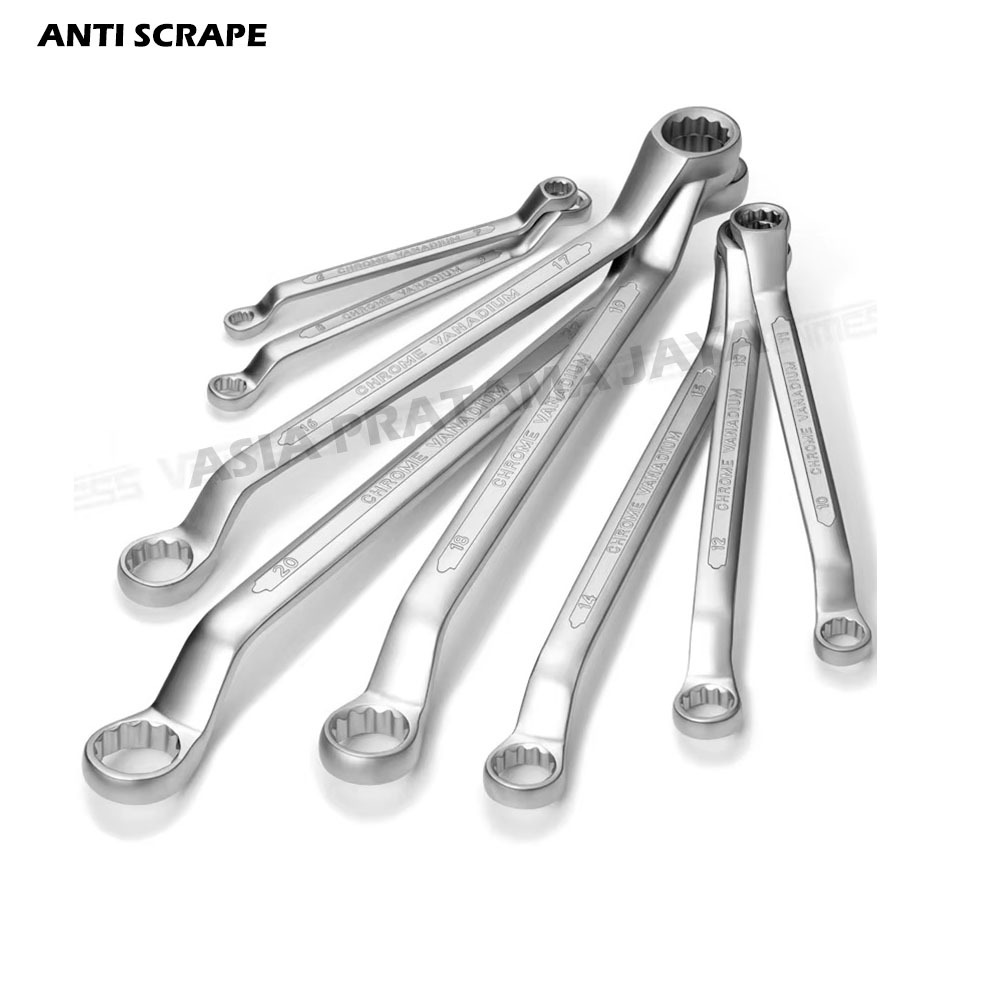 NEW YUKIDO Kunci Double Head Double Ring Set Kunci Ring Pas 8-32mm Double kunci Ring Alat Perkakas T