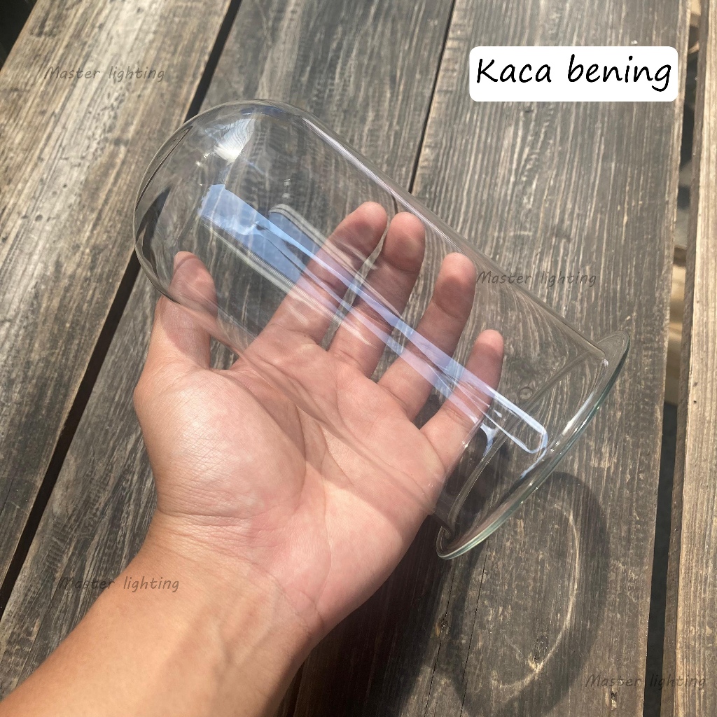 KACA BENING TABUNG UNTUK LAMPU GANTUNG L575