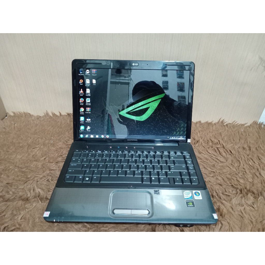 Laptop Compaq presario CQ45 ram 3gb hdd 320gb MURAH