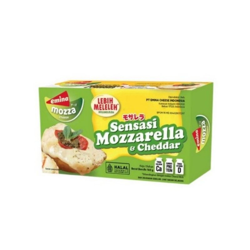 

EMINA MOZZA CHEESE MOZARELLA & CHEDDAR 160 gr