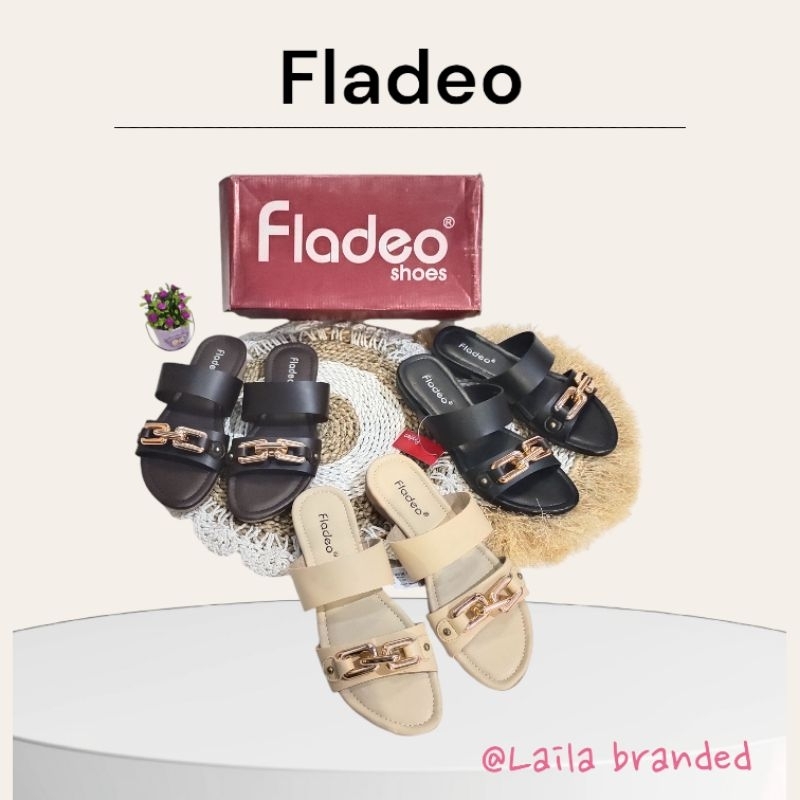 ‼️ LAILA BRANDED ‼️ SANDAL SLOP CEWEK FLD/SANDAL TEPLEK CEWEK (LDS500-2AH)
