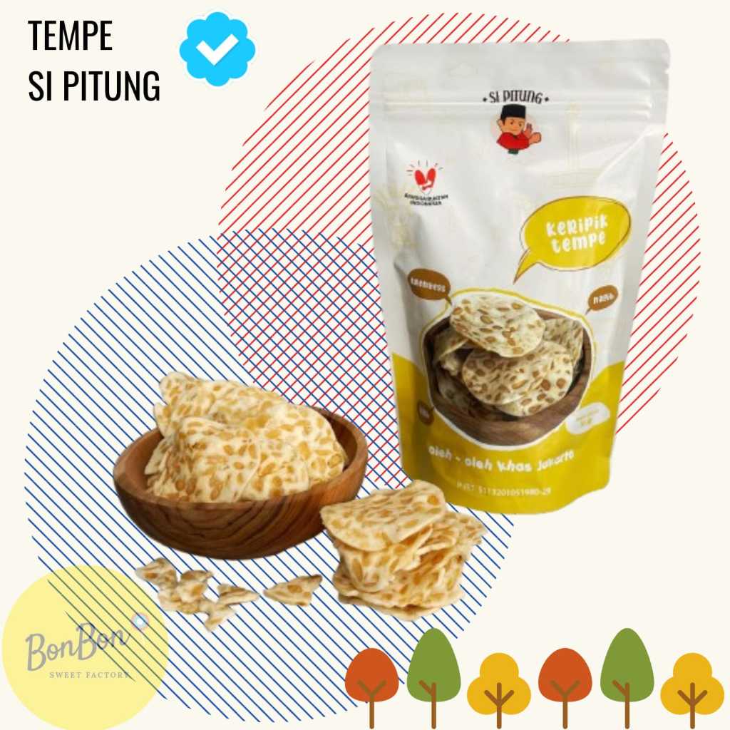 

Kripik Tempe Si Pitung / Keripik Tempeh Oleh Oleh Khas Jakarta