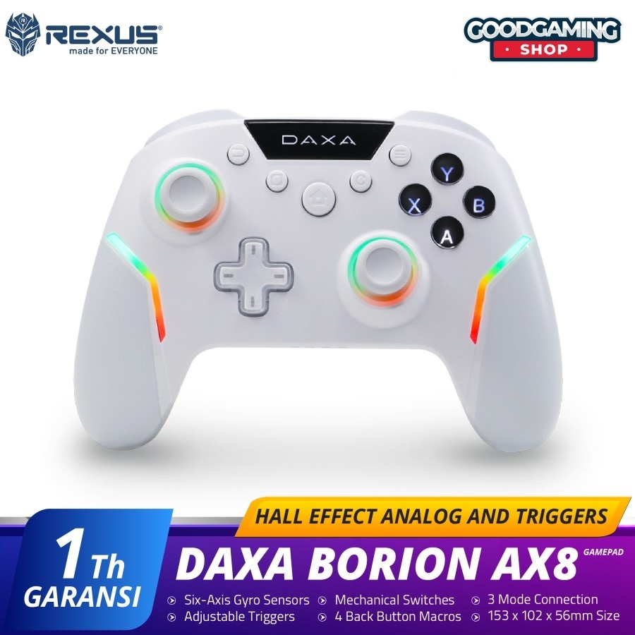 Rexus Gamepad Daxa Borion AX8