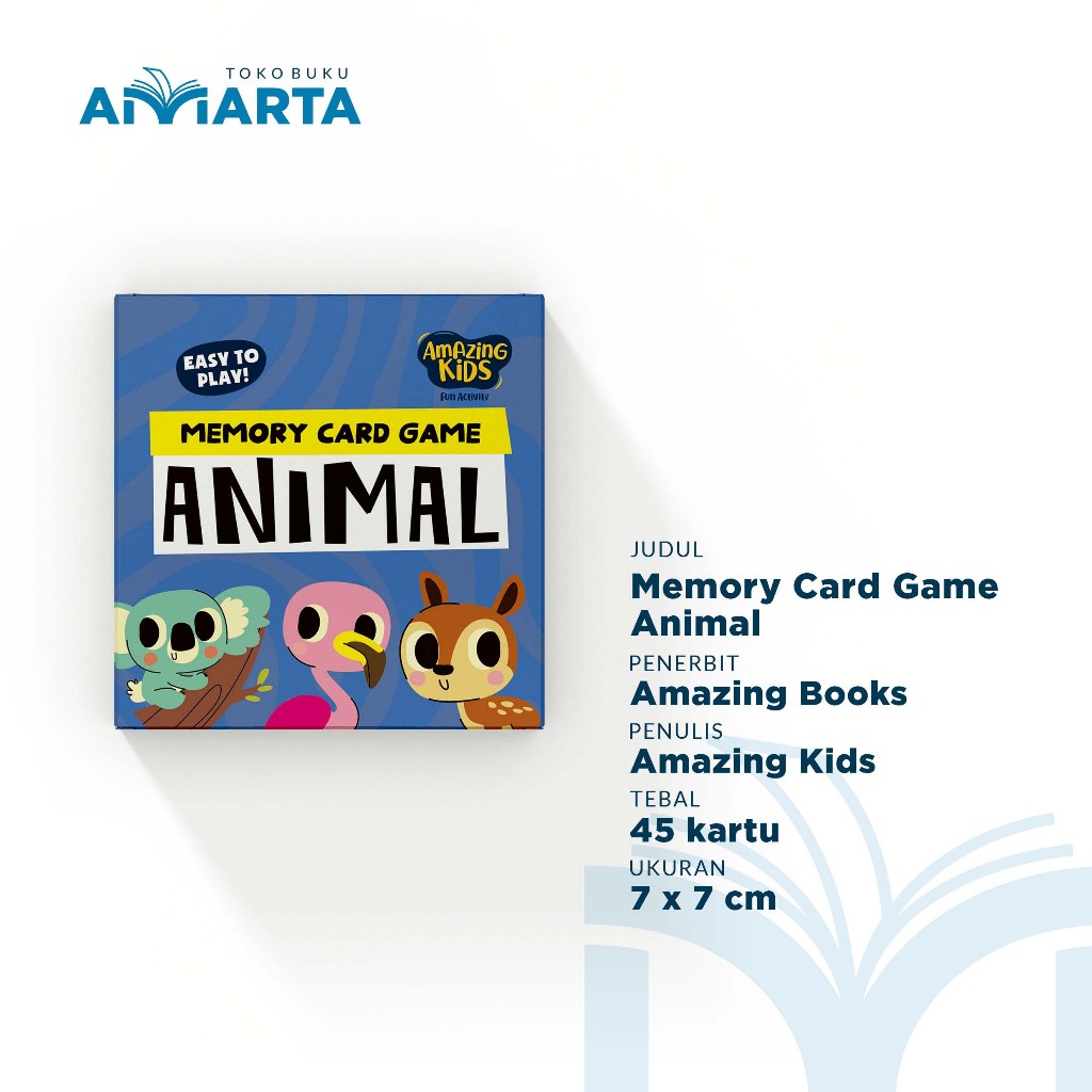 Permainan Edukasi Anak - Memory Card Game Animal