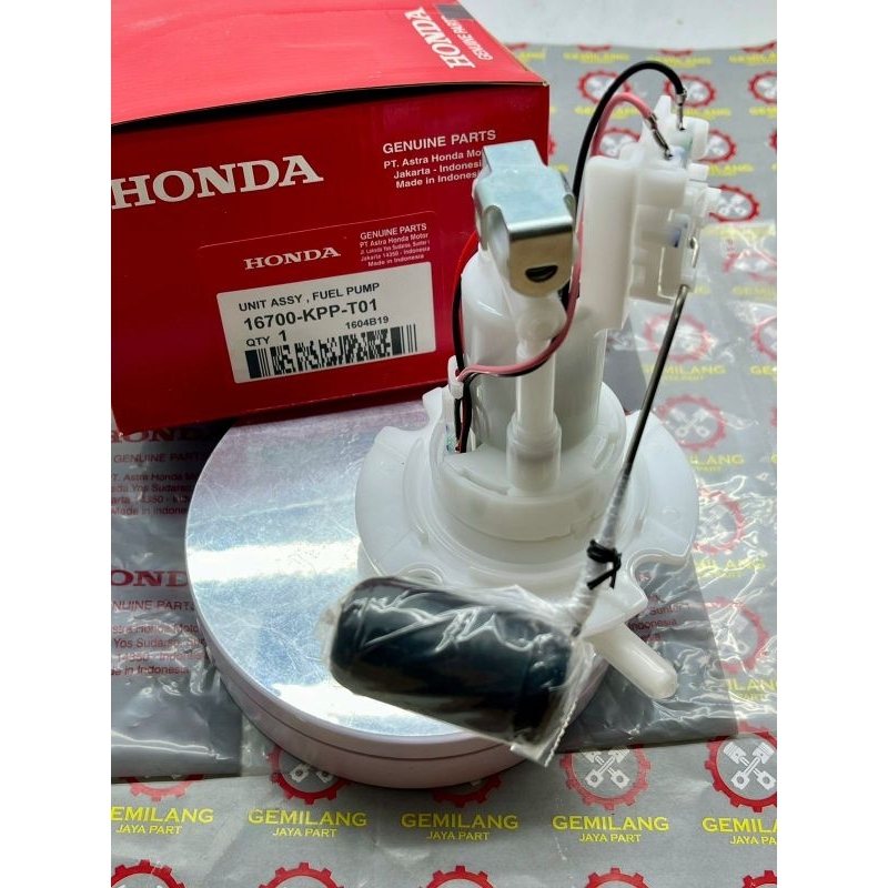Fuel pump cbr 150 thn 2011- 2012 thailand pompa injeksi cbr150 16700-KPP-T01 ori
