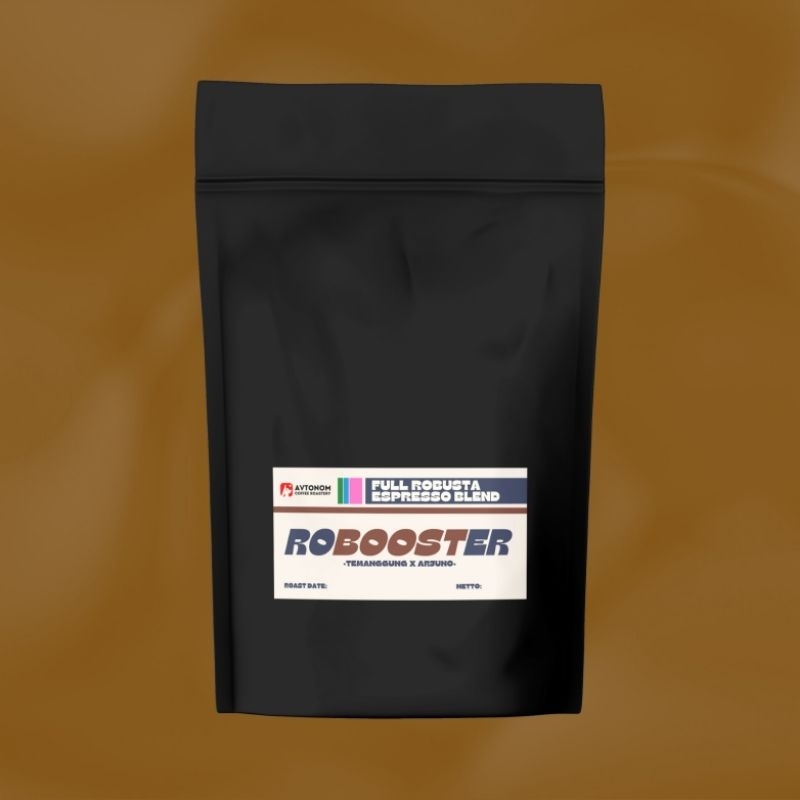 

Robooster Biji Kopi Blend Fine Robusta Temanggung Arjuno Bahan Espresso Es Kopi Susu