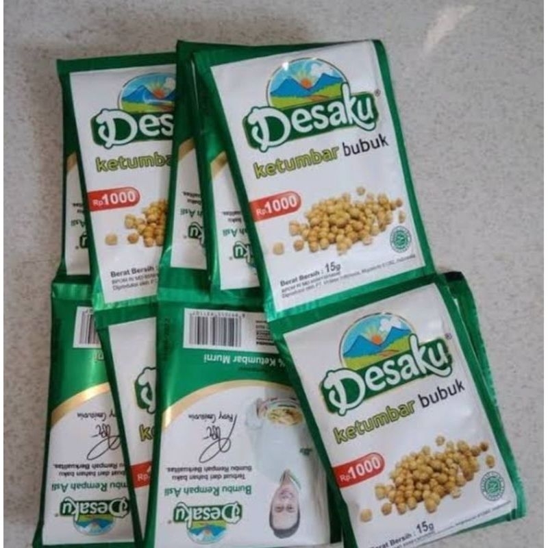 

Desaku Ketumbar bubuk ( 1 renceng isi 12 pcs )