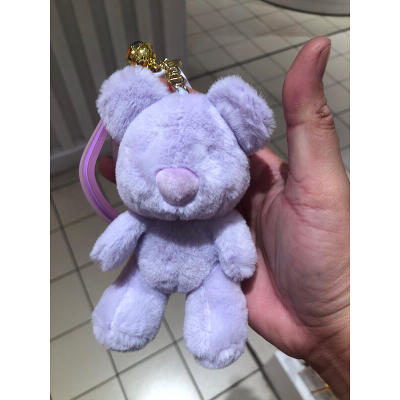 Gantungan Kunci/Tas Candy Bear KEyring-soft purple