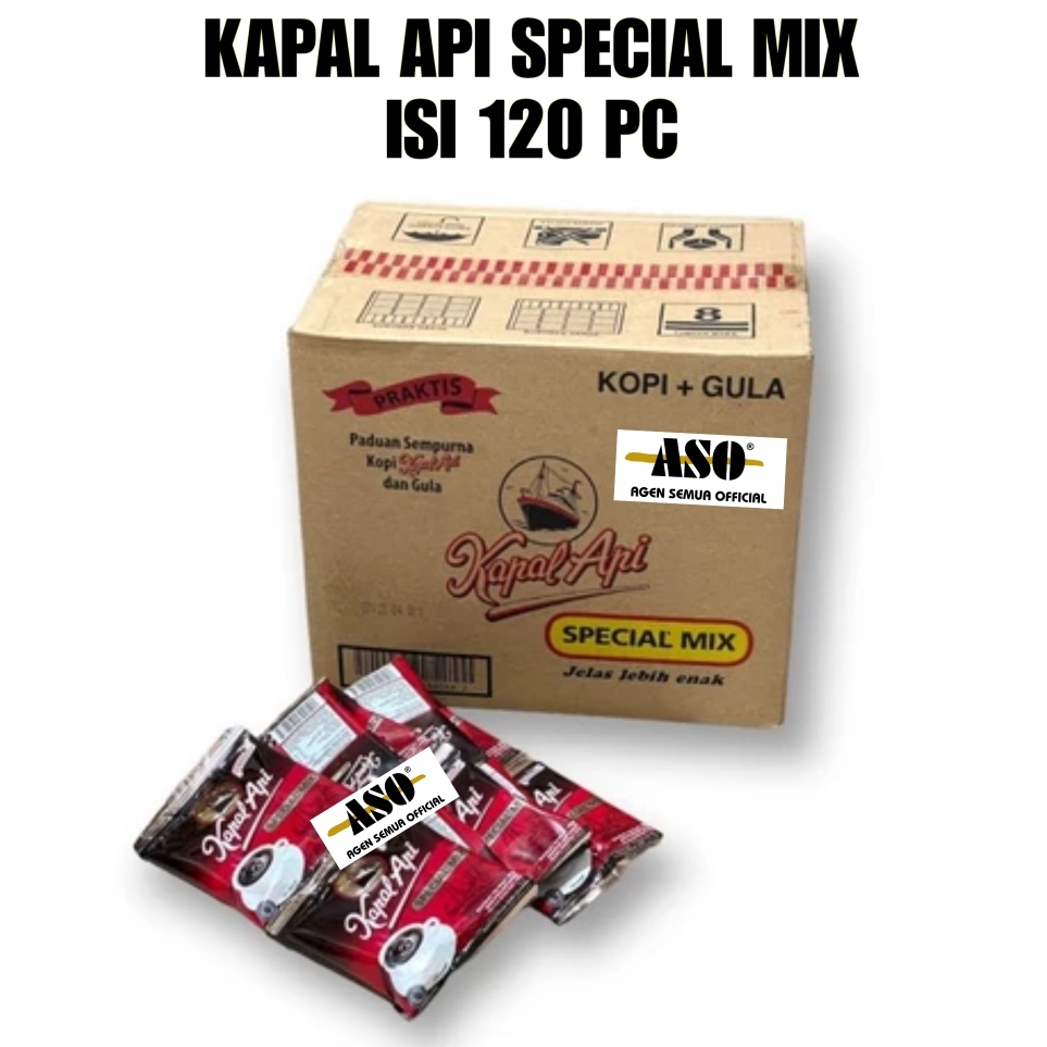 

Spesial disini KOPI KAPAL API SPECIAL MIX 25 gr KOPI DUS 12 pc