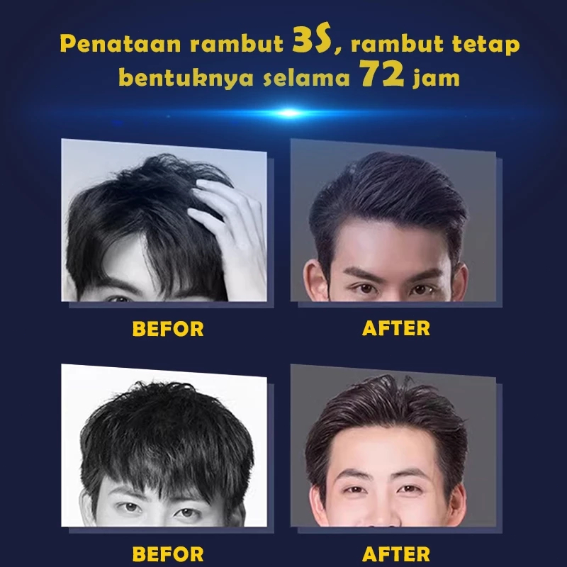 hair spray semprotan penataan rambut pria hair styling spray rambut Styling Rambut Keras