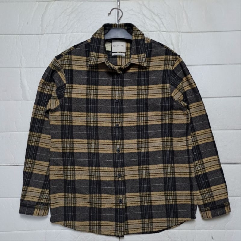 KEMEJA FLANEL TBJ NEARBY SIZE M