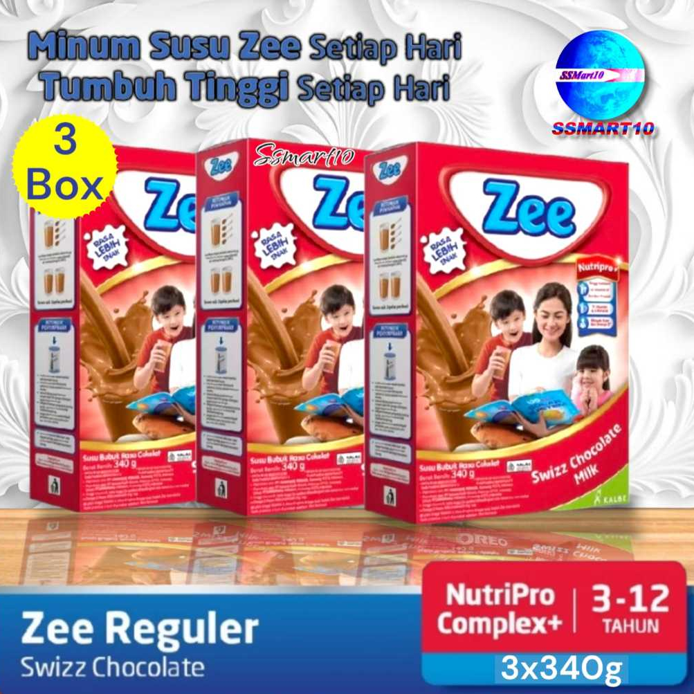 

ZEE REGULER CHOCOLATE 340 gr susu bubuk