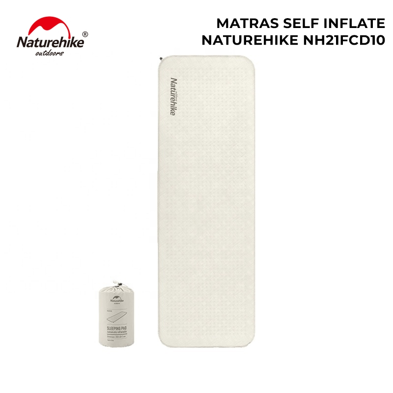 Matras Angin Naturehike NH21FCD10 Self Inflate Sleeping Pad Naturehike Matras Camping Matras Tiup Al