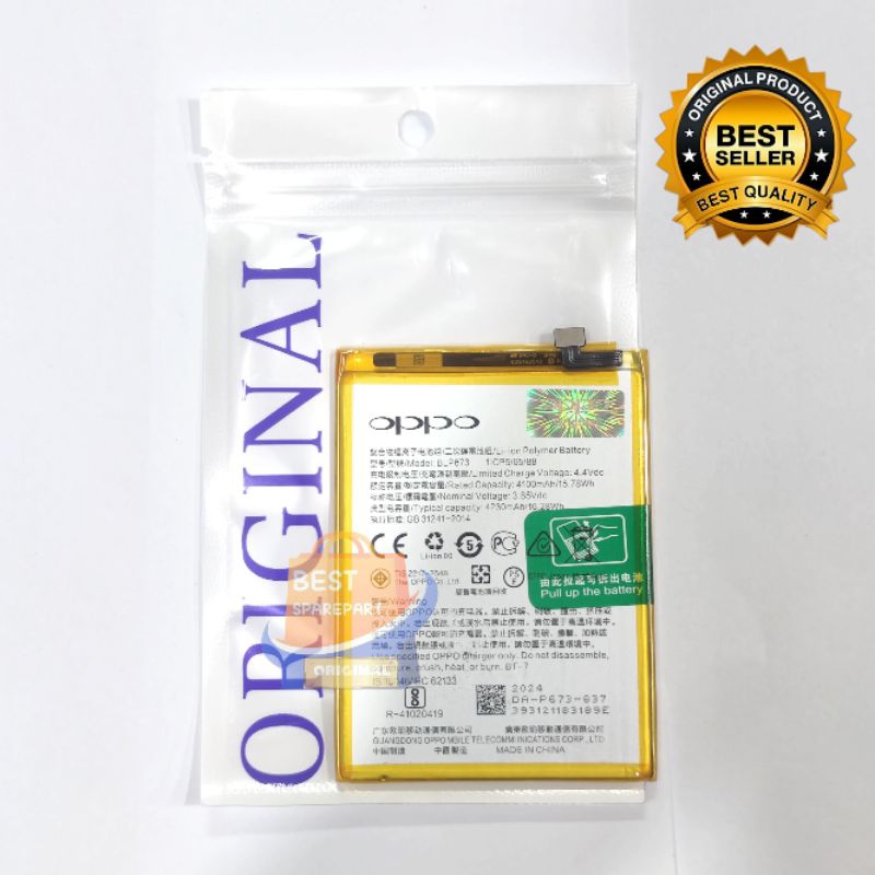 BATTERY BATRE BATTER OPP0 BLP673 A3S A5S  A7 A11 A12 A31 2020 A7X A11K C1 RMX1805 Ori 100% BSB