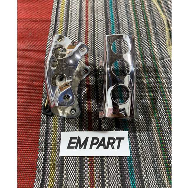 Pangkon mesin dudukan mesin megapro gl chrome crom krom