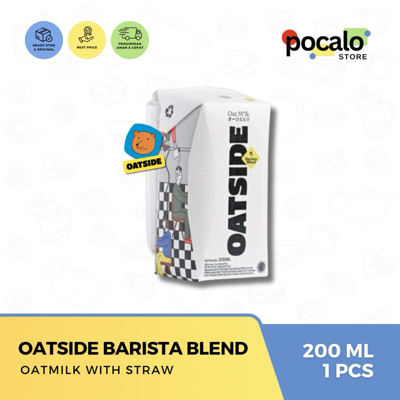 

Oatside Oat Milk Straw 200ML ( 1 pcs ) - Barista Blend