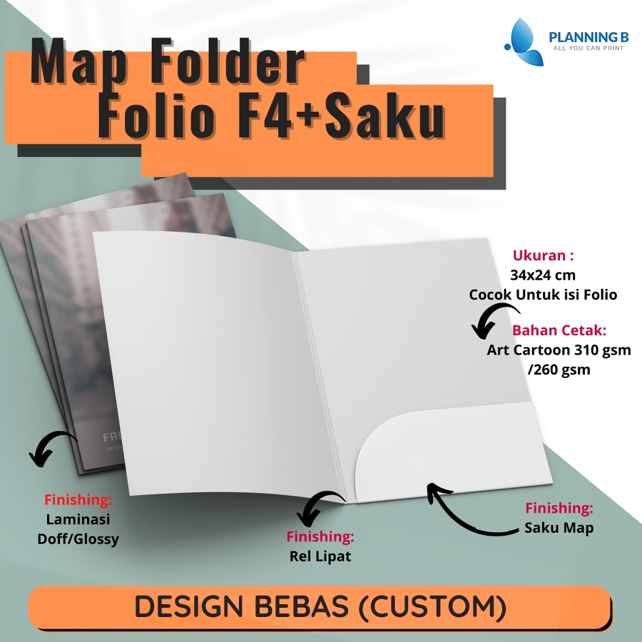 

Cetak Map Folder A4 / Map Sekolah / Kantor / Map Kupingan Custom