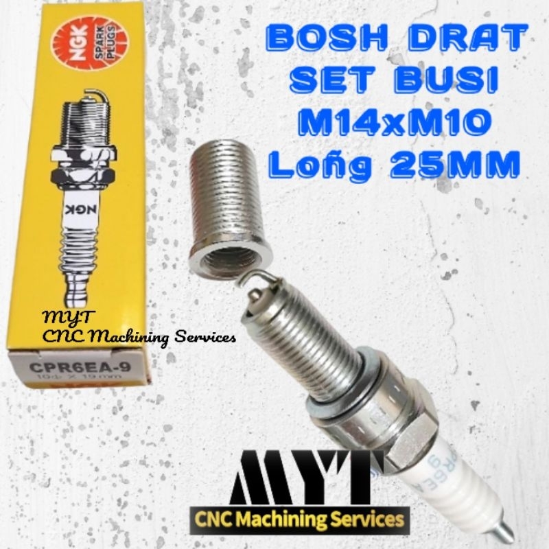 Sok Drat/Bosh Drat Set Busi untuk motor kharisma,revo absolut,blade,nmax & sejenisnya