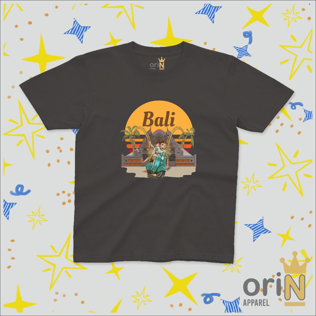 Baju Anak Laki Laki Kaos Anak Pakaian Anak Kaos Distro Wisata Bali