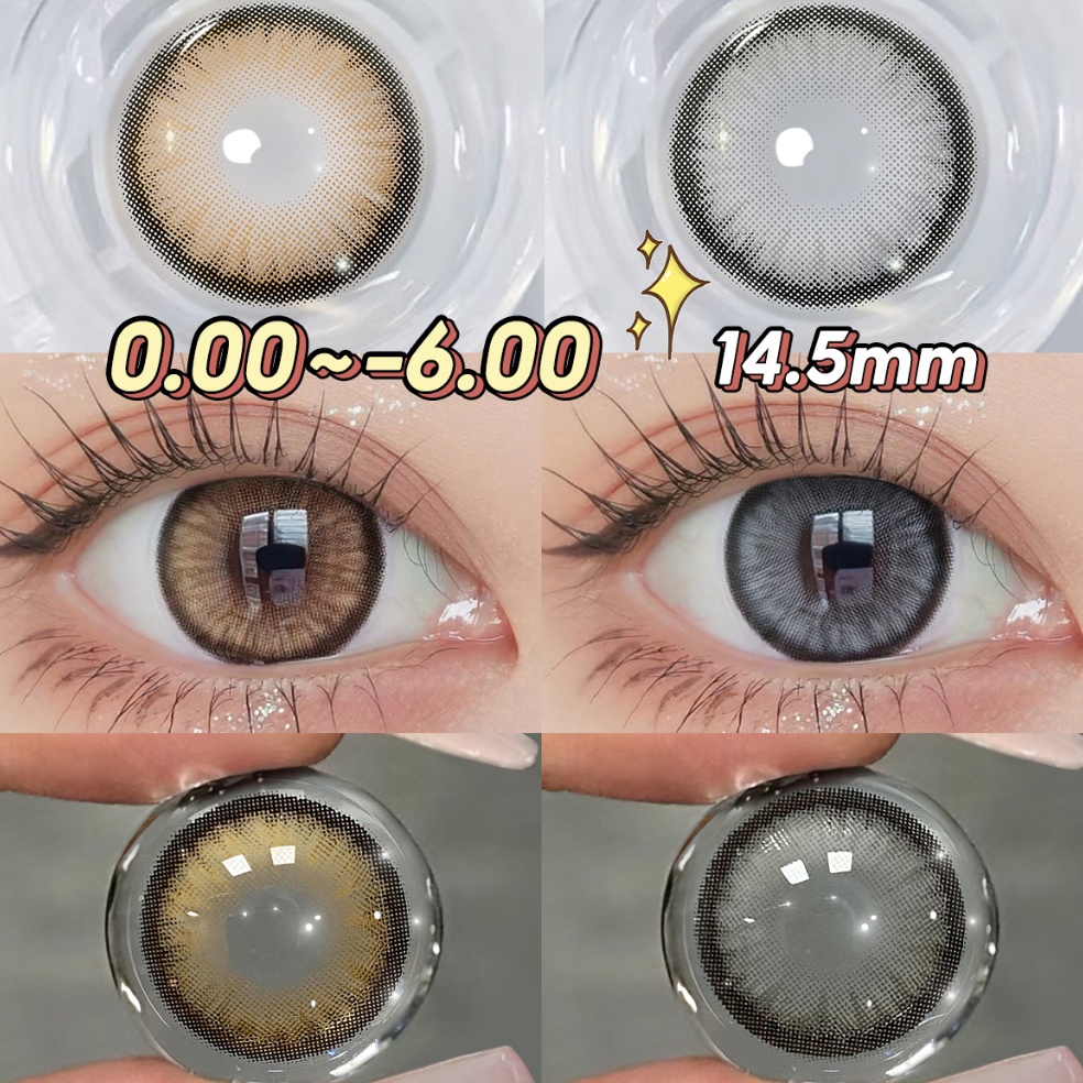 See More 6 Magister Softlens Minus Diamond Soflen Minus Soflens 145mm Allure Gray Softlens Brown