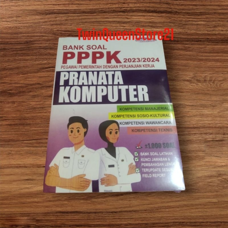 Buku BANK SOAL PPPK 2023/2024 PRANATA KOMPUTER