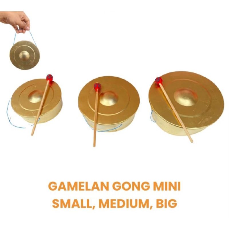 Mainan anak Alat musik Gamelan Cengceng Tradisional
