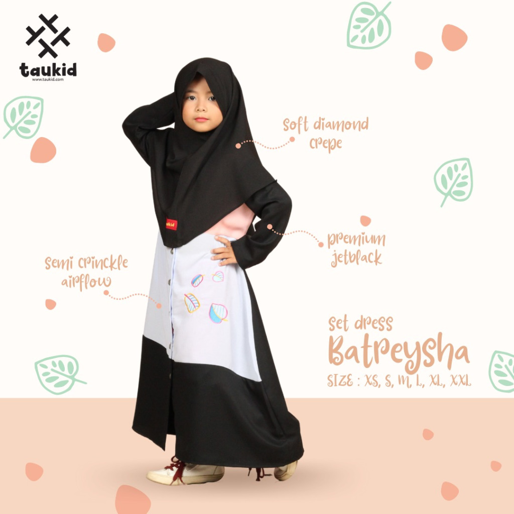 Gamis anak Taukid Batreysha