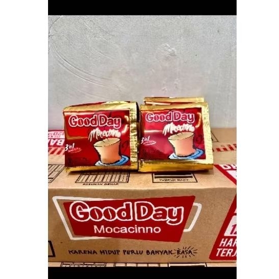 

GOOD DAY MOCACINO SACHET 20gr RENCENG ( ISI 10 )