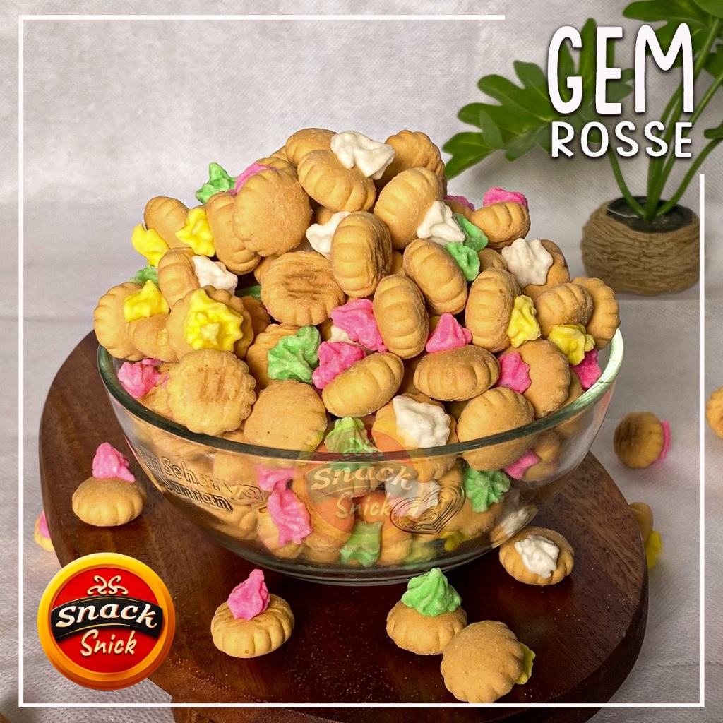 

Gem Rose | Kue Monas 250gr | Biscuit Jadul