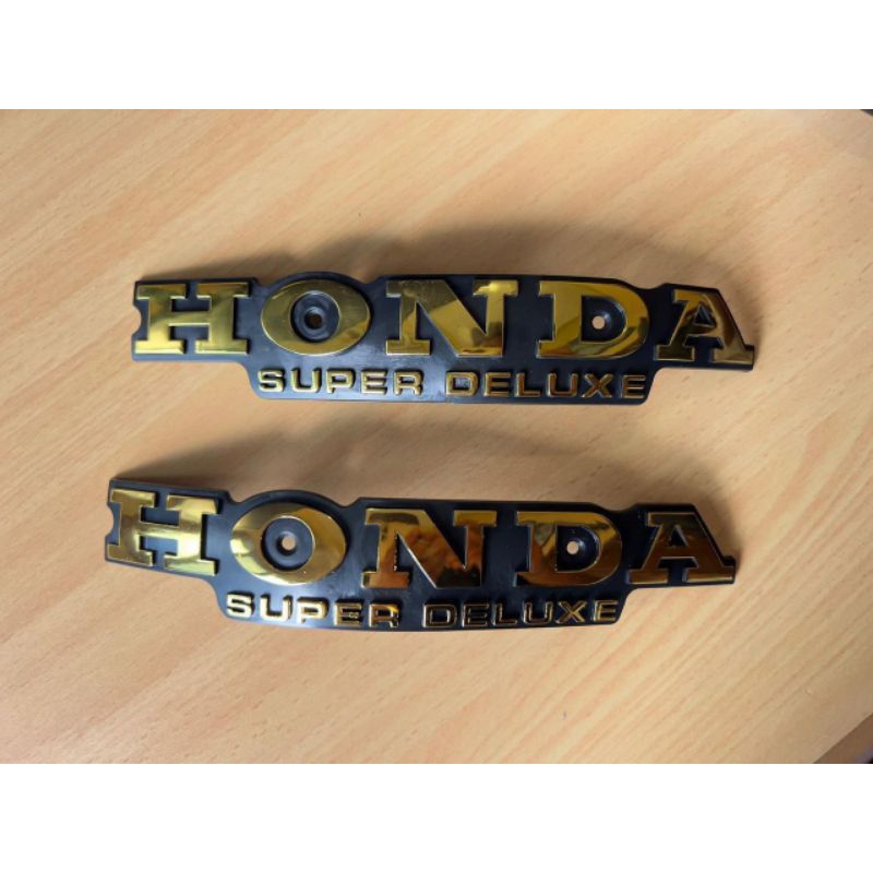 Emblem logo gl100 tanki tangki tengki gl 100import presisi mirip original